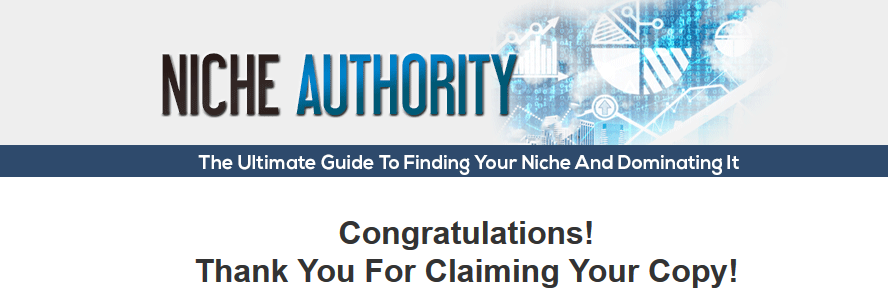 niche authority gold thank you page