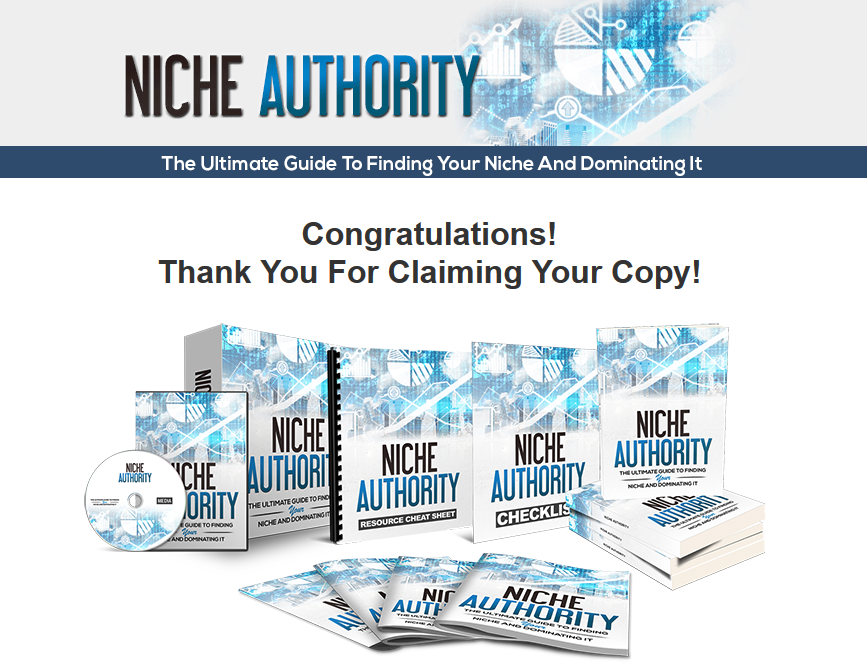 niche authority thank you page